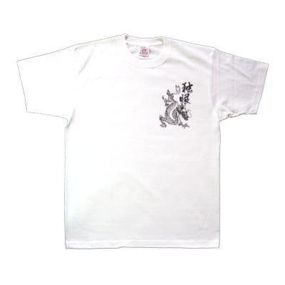 戦国武将Tシャツ 伊達政宗(ホワイト,Sサイズ)