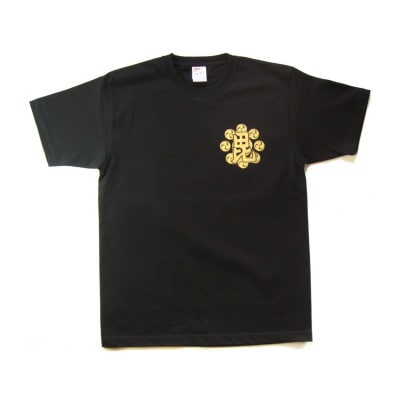 戦国武将Tシャツ 上杉謙信(ブラック,XLサイズ)