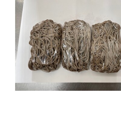 愛荘町特産「秦荘やまいも」練りこみ、鮎とろろ蕎麦セット