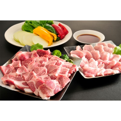 定期便 米の娘ぶた 焼肉セット(ロース300g・バラ300g・もも600g) F4B-0230