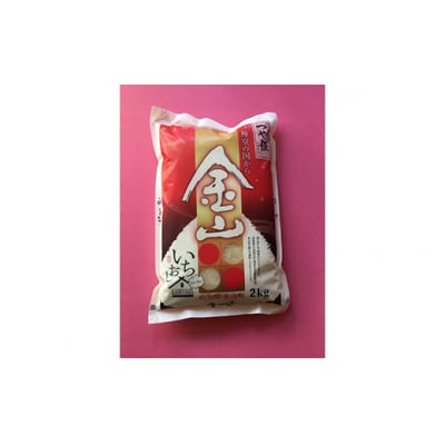【令和6年産米】金山産米 つや姫 2kg 精米 F4B-0517