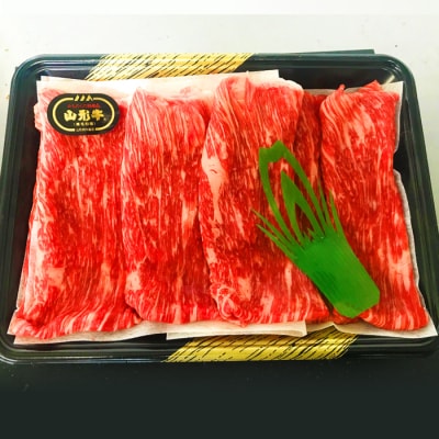 米の娘ぶた&山形牛A5ランク「すき焼きセット」 F4B-0140