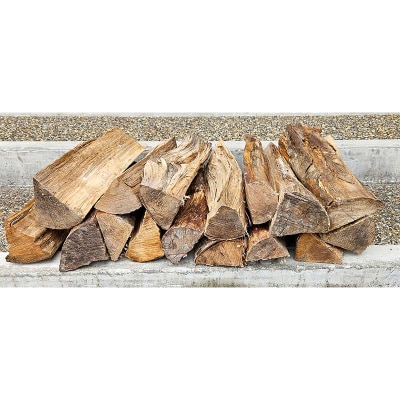 金山産 乾燥 広葉樹ミックス薪 約16kg 【乾燥期間:半年～1年】 広葉樹 F4B-0603