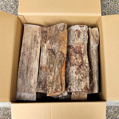 金山産 乾燥 広葉樹ミックス薪 約16kg 【乾燥期間:半年～1年】 広葉樹 F4B-0603