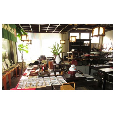 久留米の伝統工芸品「籃胎漆器」 梅型盆(1枚) 尺 [錆仕上]