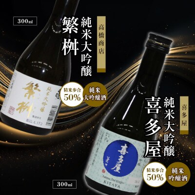 【地場産くるめオリジナル】筑後の酒藏・厳選6種純米酒・飲み比べセット(300ml×6本)