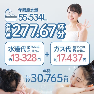 マイクロバブル収束シャワー「ピュアブルプチ」