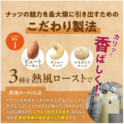 ミックスナッツ4種セット 計2kg(400g×5袋)アーモンド・カシューナッツ・生くるみ・マカダミ