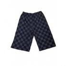 久留米絣市松文人柄ショートパンツ(2L)