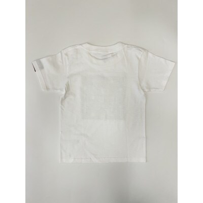 久留米絣Tシャツ・白(子供用130cm)