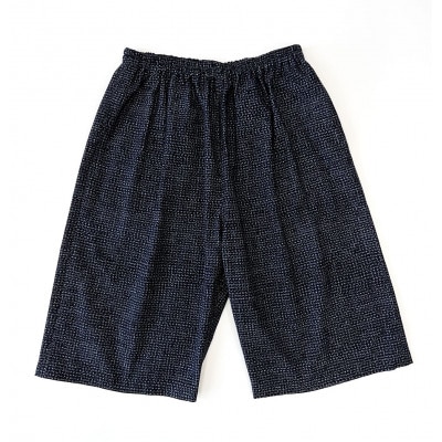 久留米絣文人柄ショートパンツ(Mサイズ)