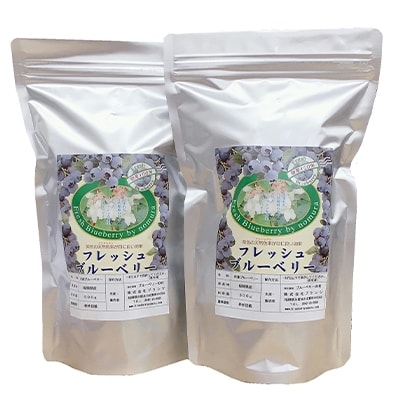 福岡県産冷凍ブルーベリー500g×2袋