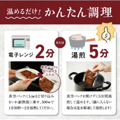 刻みうなぎの蒲焼き2袋セット
