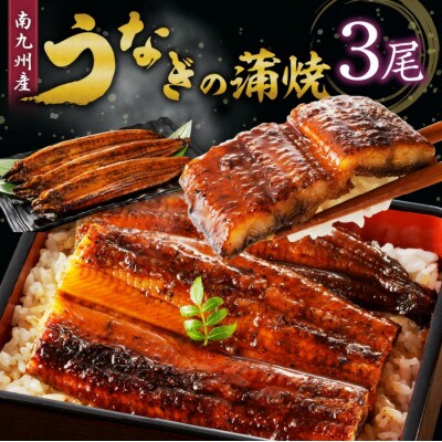 うなぎの蒲焼き3尾