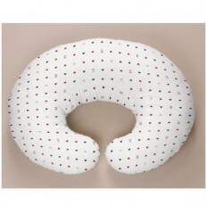 〈株式会社赤ちゃんの城〉授乳クッション(オフホワイト　トリコロール) | ふるさと納税のお礼品