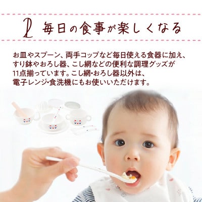 赤ちゃんの城のお食事&お風呂セット