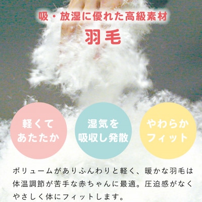 あったか羽毛寝袋(Nカラフル)