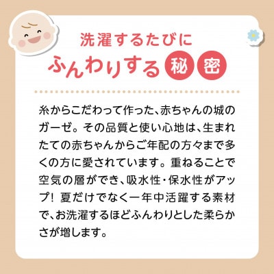 6重ガーゼ寝袋(スターベア)