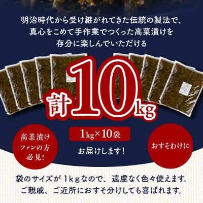 国産辛子高菜メガセット