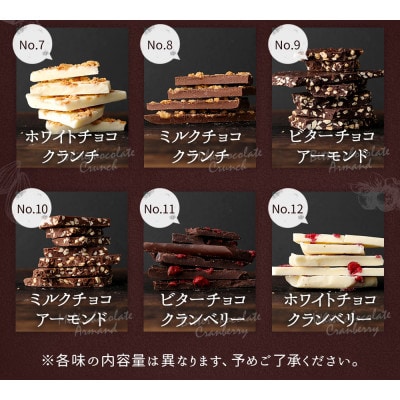 割れチョコ詰め合わせ 12種　500g(準チョコレート)