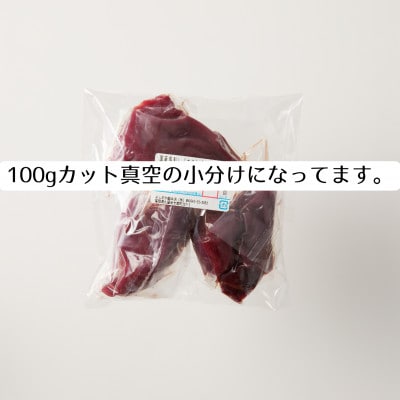 【冷蔵】新鮮国産馬刺し《モモ》【100g×6パック】馬刺しタレ付き(久留米の老舗馬刺し)