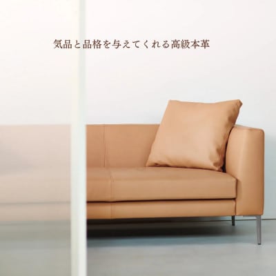 【開梱・設置】CANOPUS Sofa(カノプスソファ) 170cm　国産　2名掛けソファ　本革仕様