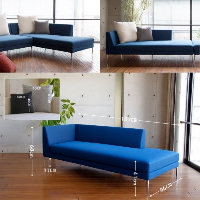 【開梱・設置】PAZIO オープンコーナーソファ 180cm(右)選べる張地・脚部素材 クッション付