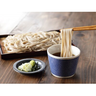 【筑紫の国そば】乾麺200g(2人前)×8・つゆ400ml