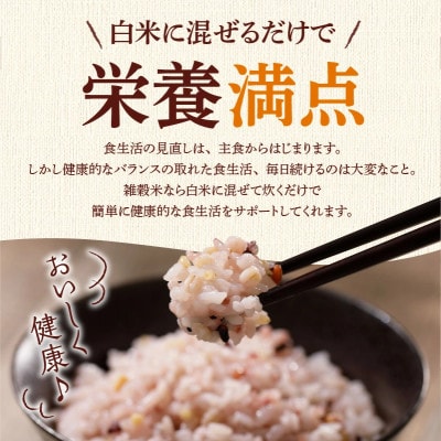 国内産 雑穀米3種詰め合わせ(GABA雑穀米・美人雑穀米・五種玄氣雑穀米　各2個)(久留米市)