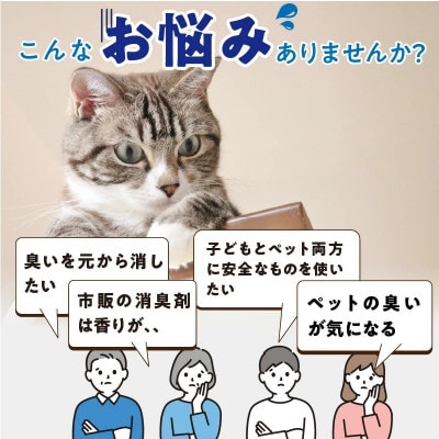 高機能ミネラル水 猫糞尿用消臭剤エースデュー