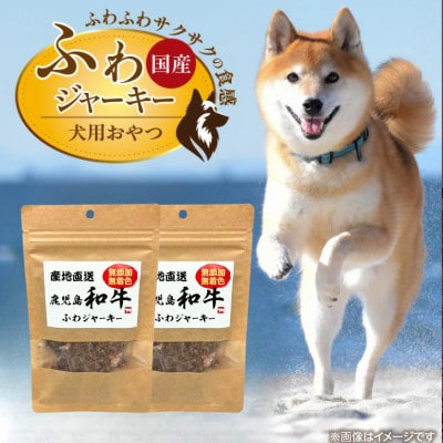 産地直送 鹿児島 和牛ふわジャーキー 20g×30袋セット(久留米市)