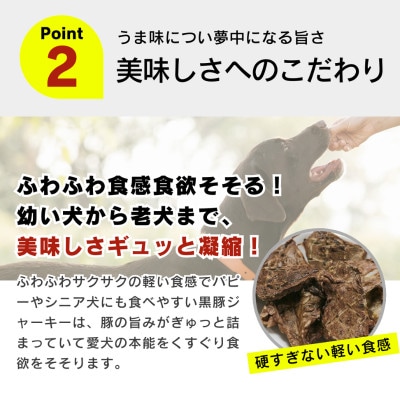 産地直送 鹿児島 黒豚ふわジャーキー 20g×30袋(久留米市)