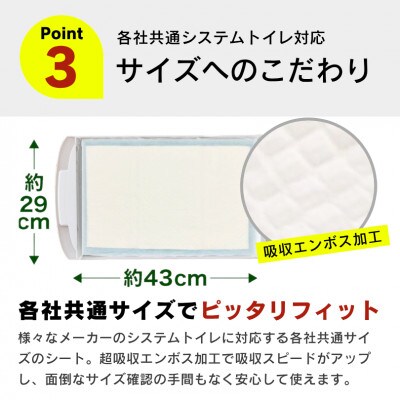猫ちゃん専用シート システムトイレ用 36枚入×8袋セット(久留米市)