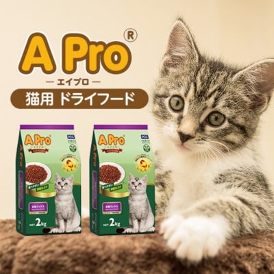 A Pro猫ドライフード お魚ミックス 2kg×6袋セット(久留米市)