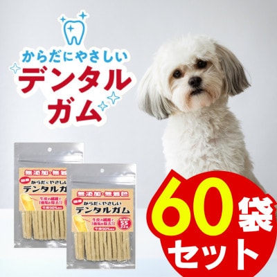 からだにやさしいデンタルガム 超小型犬用 SS 22本×60袋(久留米市)