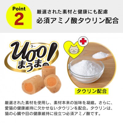 A Pro 猫用おやつ Uoo!まうま ささみ&チキン 10g×9本 36袋セット(久留米市)