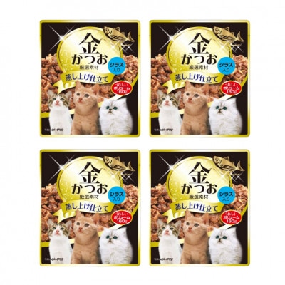金かつお 猫用パウチ(シラス入り)160g×48袋(久留米市)