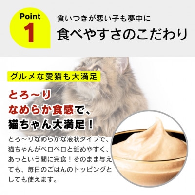 PLCとろりんおやつ 猫用(チキン)150g×48個(久留米市)