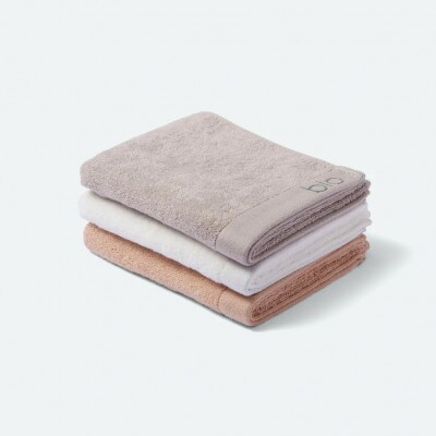 高吸水・抗菌・消臭タオル Bio Towel(フェイスタオル)　3枚セット(3Color)