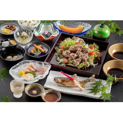 はづ別館「昼食+入浴　スタンダードふるさとプラン　ペア券」