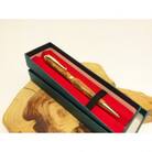 ワンオフ新城杉(杢モク)の回転式ボールペン