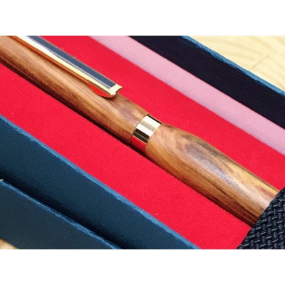 ワンオフ新城杉(杢モク)のシャープペンシル