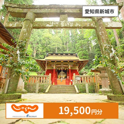 【じゃらんふるさと納税クーポン】 愛知県新城市でつかえる19,500円 クーポン