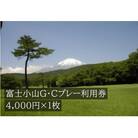 富士小山G・Cプレー利用券　1枚