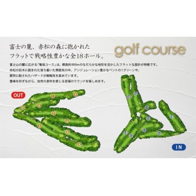 GORA KADAN FUJI GOLF利用チケット 1枚