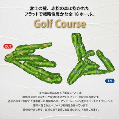 GORA KADAN FUJI GOLF利用チケット 20枚