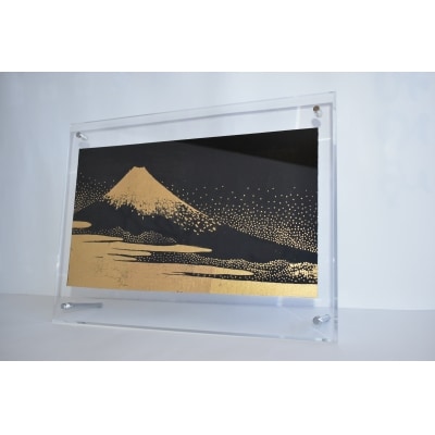 手染め富士山飾り(本金)大