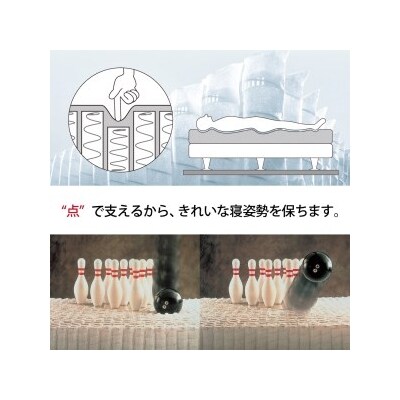 シングルベッド BSフラット2 引出付/BSゴールデンバリュー AB2111A ミディアム色