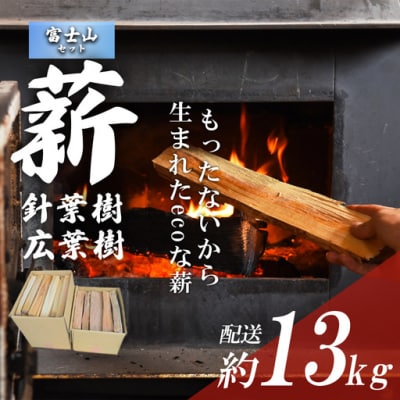 「きこりの薪」C富士山セット 針葉樹と広葉樹