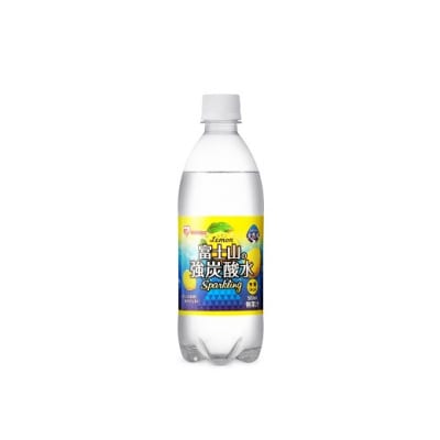 【2ケース】富士山の強炭酸水 レモン×48本入